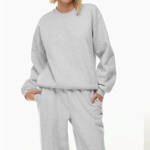 TNA - Perfect fit Cozy Fleece Pull Over - Heather Chrome